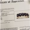 Image 2 : 10KT YELLOW GOLD 4 x 6 mm GENUINE 2.5CTS AMETHYST RING SIZE 6.5 W/ APPRAISAL $1225