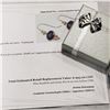 Image 3 : 10KT YELLOW GOLD 7x5mm GENUINE 2CT AMETHYST EARRINGS W/ APPRAISAL $995