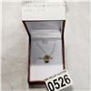Image 1 : 10KT YELLOW GOLD CZ NECKLACE - RETAIL $750