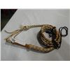 Image 2 : VINTAGE LEATHER BULL WHIP