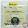 Image 1 : Canada Five Cent : 1966 Ultra Heavy Cameo (ICCS Cert PL-65)