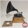 Image 1 : Columbia Gramophone - Works Great c/w 1 Record