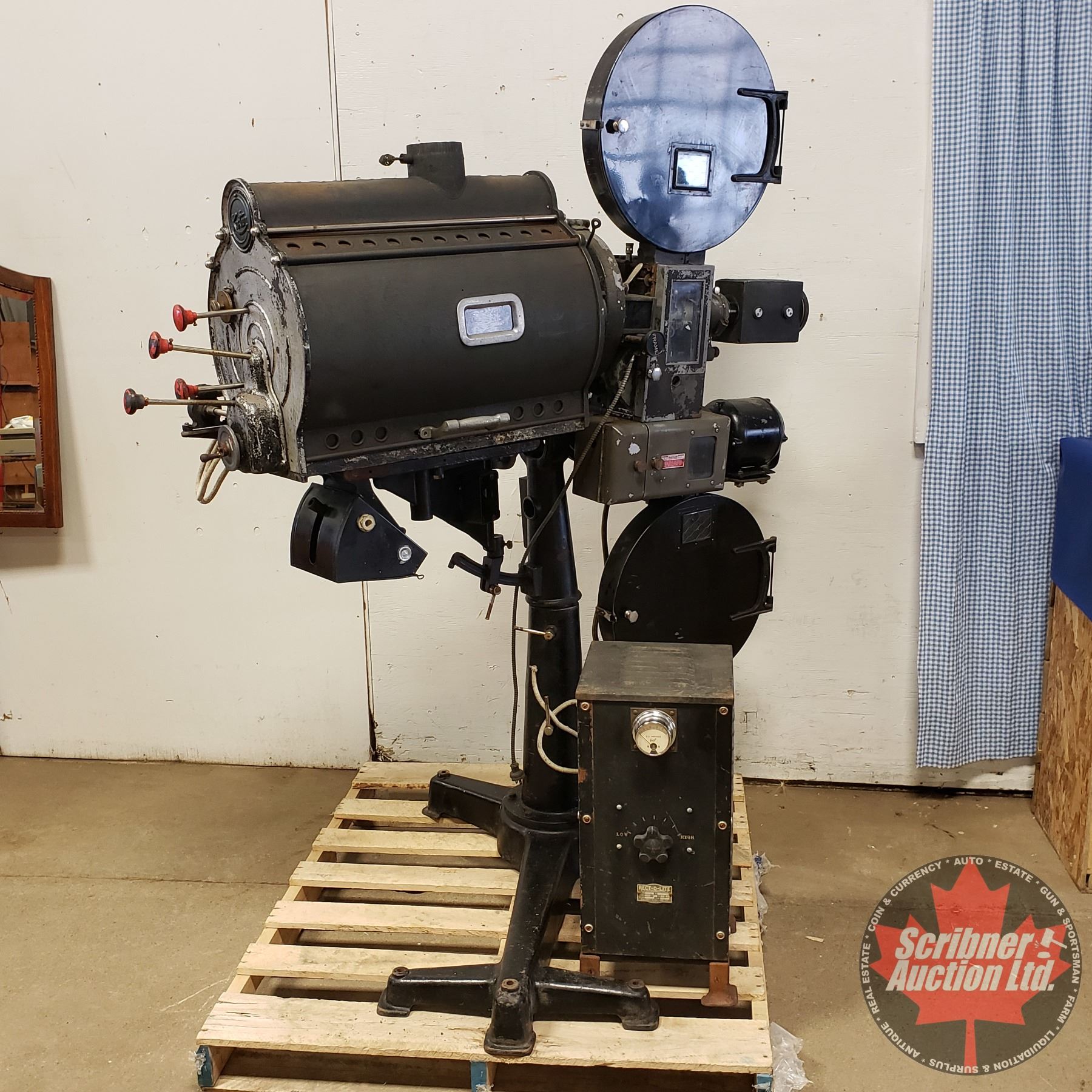 SIMPLEX Movie Theatre Projector (history provided by consignor: from ...