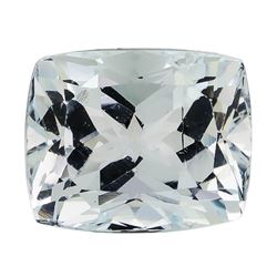 5.80 ct.Natural Rectangle Cushion Cut Aquamarine