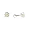 Image 2 : 2.20 ctw Diamond Earrings - 14KT White Gold
