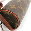 Image 8 : Louis Vuitton Monogram Canvas Leather Trousse Ronde Pouch Bag