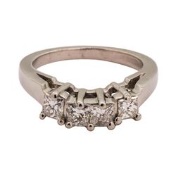 0.65 ctw Diamond Ring - Platinum