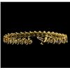 Image 3 : 4.85 ctw Diamond Bracelet - 14KT Yellow Gold