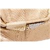 Image 5 : Fendi Rose Gold Snakeskin Small Clutch Handbag