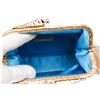 Image 6 : Fendi Rose Gold Snakeskin Small Clutch Handbag