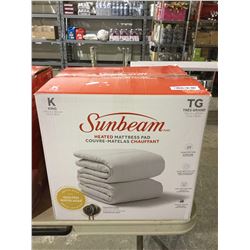 Sunbeam King Size Heated Mattress Pad