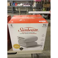 Sunbeam King Size Heated Mattress Pad