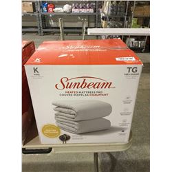 Sunbeam King Size Heated Mattress Pad