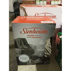 Sunbeam Heated Throw Blanket 50 x 60"