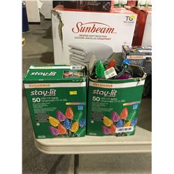 Stay-Lit 50 LED C9 Lights Lot of 2