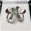 Image 2 : Silver Peridot Earrings