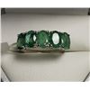 Image 2 : 10K White Gold Emerald(2.4ct) Ring (~Size 6), Made in Canada, Appraised Retail $1580