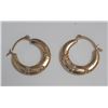 Image 1 : 10K Yellow Gold Cubic Zirconia Earrings, Made in Canada