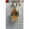 Image 2 : Silver Citrine(0.62ct) Pendant