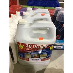 Jug of 30 Seconds Cleaner Lot of 3