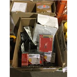 Box of Misc. Halogens and Rivets