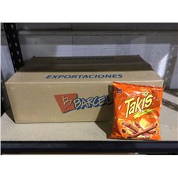 Case of Takis Xplosion Zesty NachoTortilla Chips (18 x 90g)