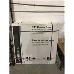 UberHaus 38" Shower Base - Acrylic and ABS