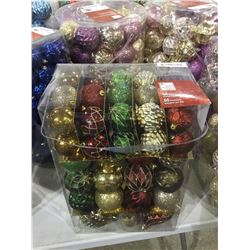 Home Accents Holiday 66-Piece Shatter Resistant Ornaments