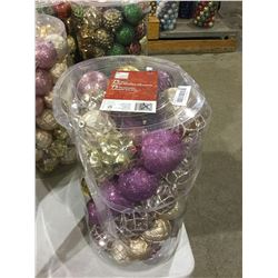 Home Accents Holiday 75-Piece Shatter Resistant Ornaments