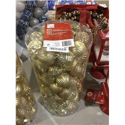 Home Accents Holiday 101-Piece Shatter Resistant Ornaments