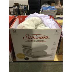 Sunbeam Queen Size Heated Mattress Pad