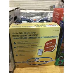 24' LED Color Changing Tape Light Kit