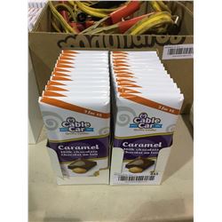 Cable Car Caramel Milk Chocolate Bars (12 x 100g) Lot of 2