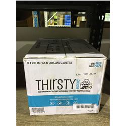 Case of Thirsty Buddha Coconut Water (12 x 490mL)