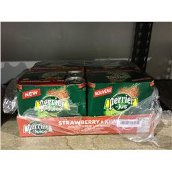 Case of Perrier Sparkling Beverage Strawberry and Kiwi (4 x 6 x 330mL)