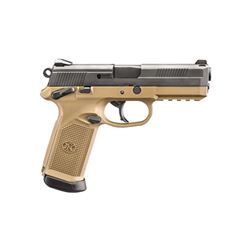 FN FNX-45 4.5" FDE/BLK 3 MAG MS 15RD