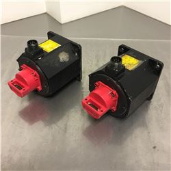 (2) Fanuc A06B-0034-B075 AC Servo Motor