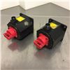 Image 1 : (2) Fanuc A06B-0034-B075 AC Servo Motor