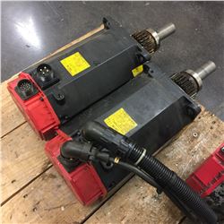 (2) Fanuc A06B-0145-B075 AC Servo Motors