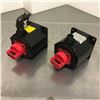 Image 1 : (2) Fanuc A06B-0034-B075 AC Servo Motor