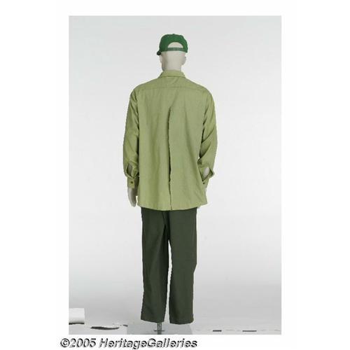 Men In Black Exterminator Costume. Green pants, h 