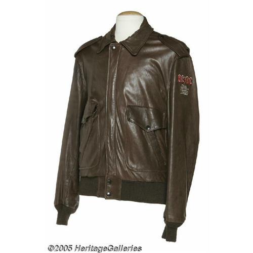 AC/DC Leather Jacket and Drumsticks. Minimalist and AC/DC Leather ...