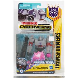 TRANSFORMERS CYBERVERSE FUSION MACE MEGATRON.