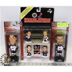 1998 TO 2009 NHLPA HEADLINERS, BOBBLE HEADS &