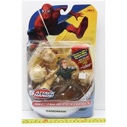 SPIDERMAN SANDMAN ACTION FIGURE.
