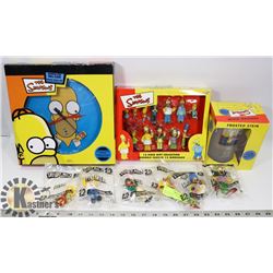 1999 TO 2009 KFC THE SIMPSONS 20 YEARS 6 FIGURE