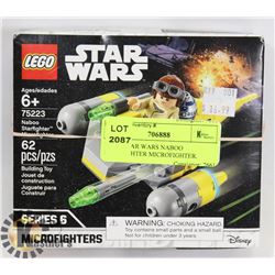 LEGO STAR WARS NABOO STARFIGHTER MICROFIGHTER.