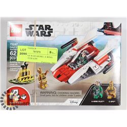 LEGO STAR WARS REBEL A-WING STARFIGHTER 62PC