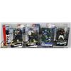 Image 1 : LOT OF 4 ASST NFL MCFARLANE TOYS SPORTS FIGURINES.