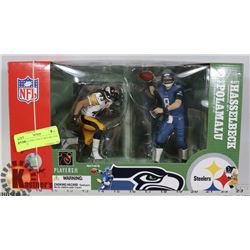 NFL STEELERS 2 PACK MCFARLANE FIGURES.